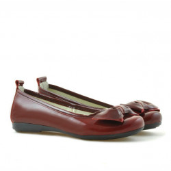 Scarpe bambini 141 vernice bordeaux