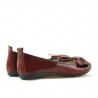 Scarpe bambini 141 vernice bordeaux