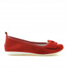 Scarpe bambini 141 rosso scamosciato