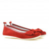 Scarpe bambini 141 rosso scamosciato