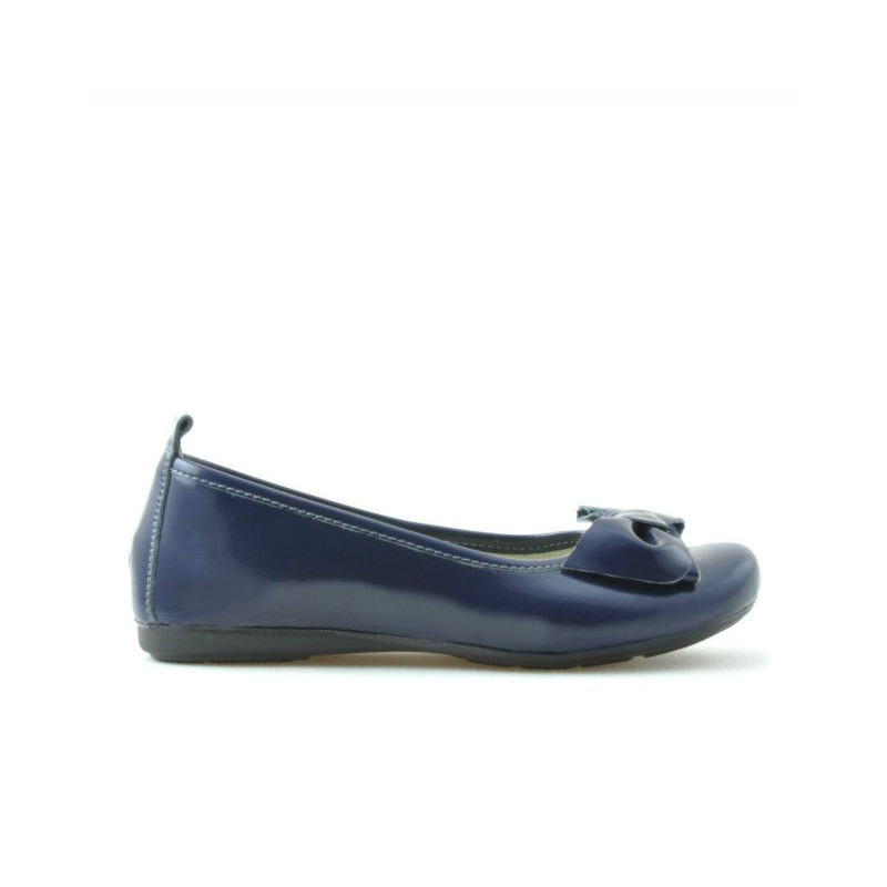 Scarpe bambini 141 vernice indaco