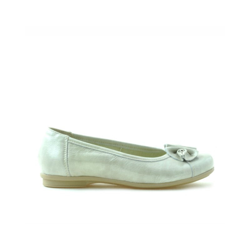 Scarpe per bambini 129 vernice beige