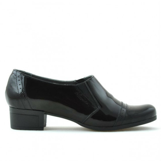 Scarpe casual donna 651 vernice nera