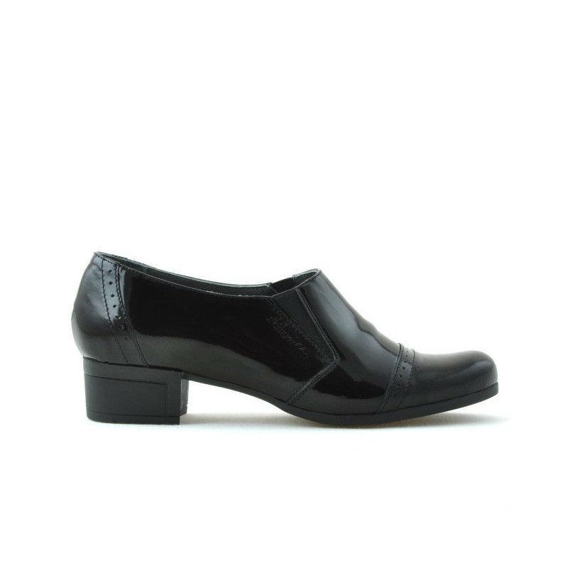 Scarpe casual donna 651 vernice nera