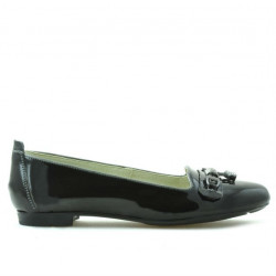 Scarpe casual da donna 639 vernice nera