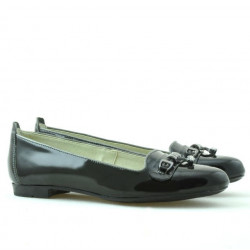 Scarpe casual da donna 639 vernice nera