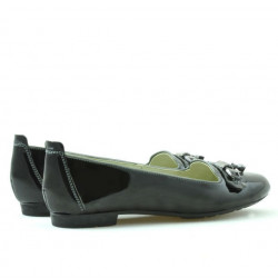 Scarpe casual da donna 639 vernice nera