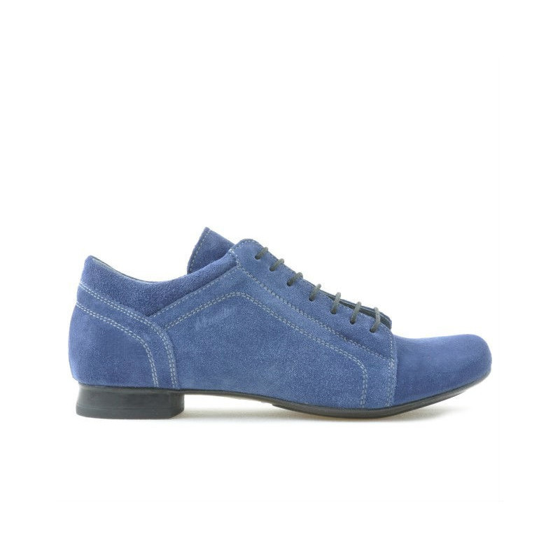 Scarpe casual donna 645 indaco velluto