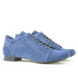 Scarpe casual donna 645 indaco velluto