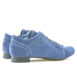 Scarpe casual donna 645 indaco velluto