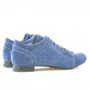 Scarpe casual donna 645 indaco velluto