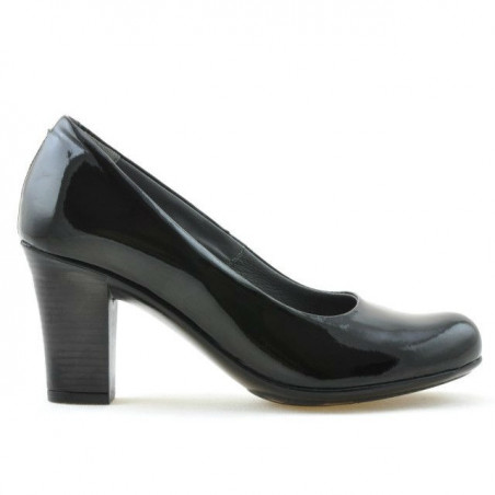 Scarpe casual / eleganti donna 643 vernice nera