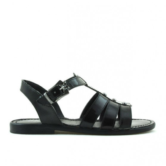 Sandali bambini 530 vernice nera