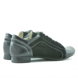 Scarpe casual donna 645 nero combinato