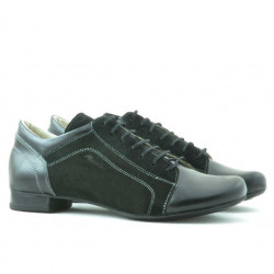 Scarpe casual donna 645 nero combinato