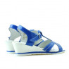 Sandali bambini 533 vernice indaco combinato