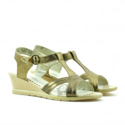 Sandali bambini 533 oro combinato