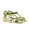 Sandali bambini 533 oro combinato