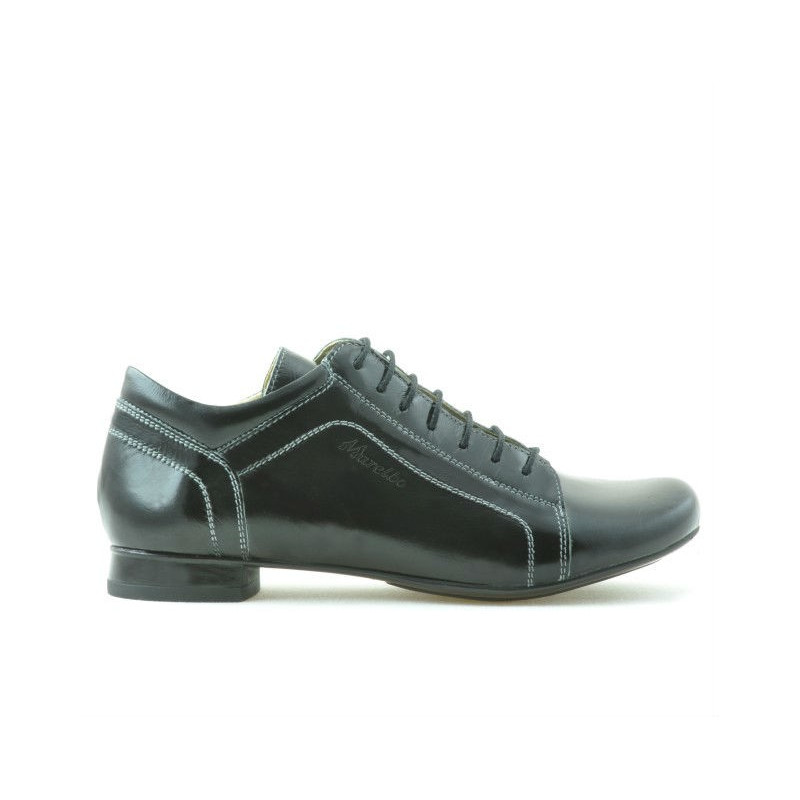 Scarpe casual donna 645 vernice nera
