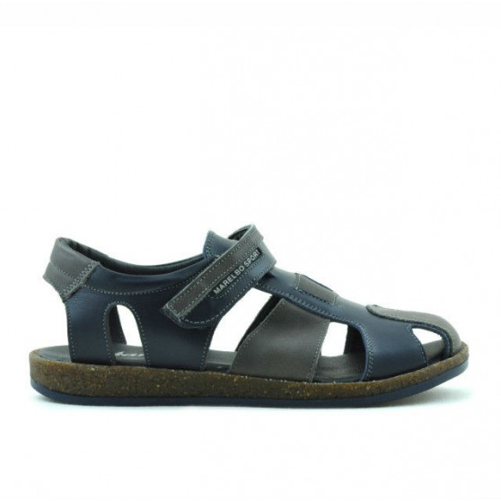 Sandali bambini 324 indaco+grigio