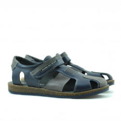 Sandali bambini 324 indaco+grigio