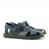Sandali bambini 324 indaco+grigio