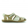 Sandali bambini 324 marrone+beige