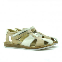 Sandali bambini 324 marrone+beige