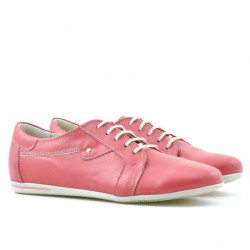 Scarpe sportive / casual donna 646 corallo+beige