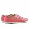 Scarpe sportive / casual donna 646 corallo+beige