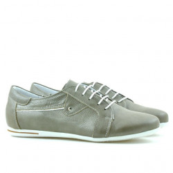 Scarpe sportive/casual donna 646 sabbia+bianco