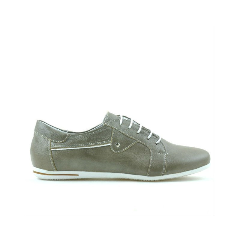 Scarpe sportive/casual donna 646 sabbia+bianco