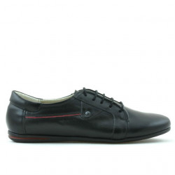 Scarpe sportive / casual da donna 646 nero+rosso