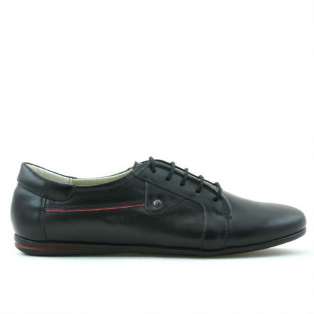 Scarpe sportive / casual da donna 646 nero+rosso