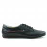 Scarpe sportive / casual da donna 646 nero+rosso