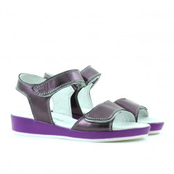 Sandali bambini 532 viola perlato