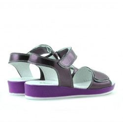 Sandali bambini 532 viola perlato