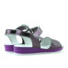 Sandali bambini 532 viola perlato