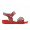 Sandali per bambini 532 rosso corallo