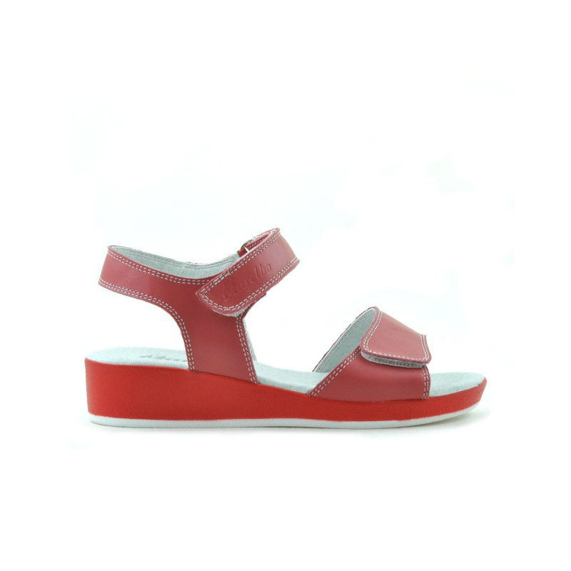 Sandali per bambini 532 rosso corallo