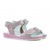 Sandali bambini 532 vernice rosa