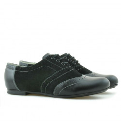 Scarpe casual da donna 186 nero combinato