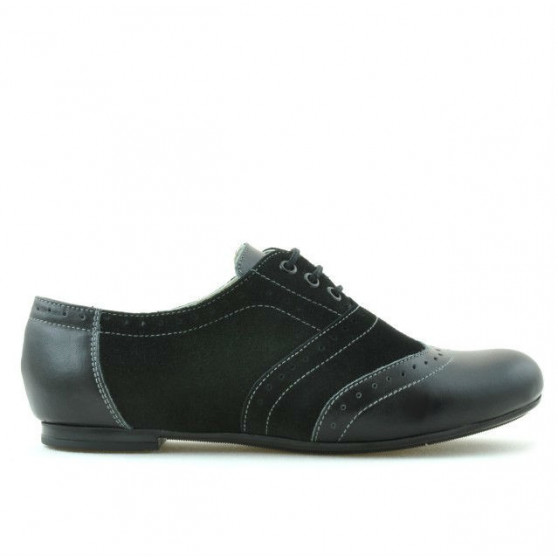 Scarpe casual da donna 186 nero combinato
