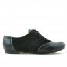 Scarpe casual da donna 186 nero combinato