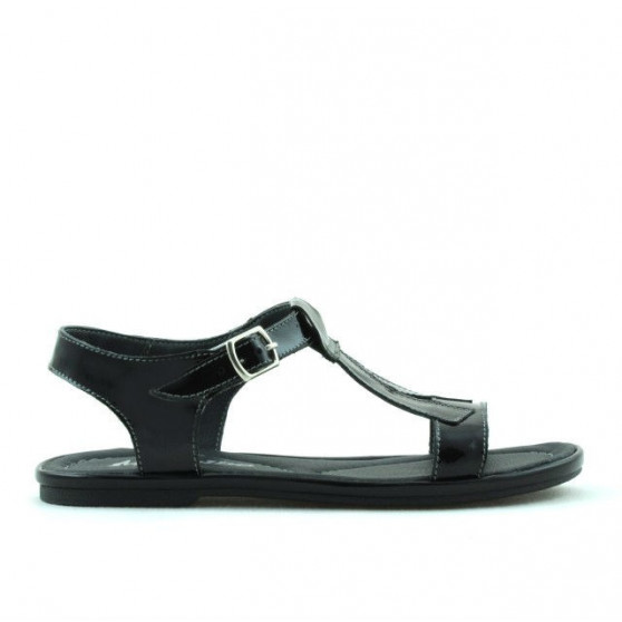 Sandali bambini 534 vernice nera