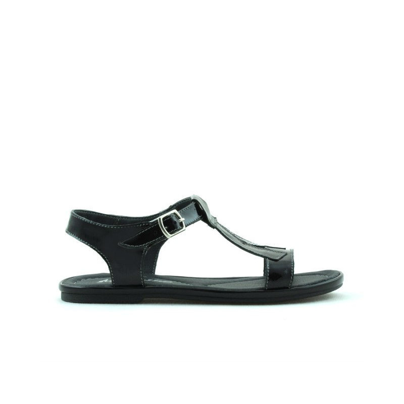 Sandali bambini 534 vernice nera