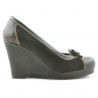 Scarpe casual donna 178 caffè combinato