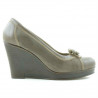Scarpe casual donna 178 cappuccino combinato