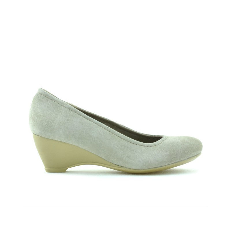 Scarpe casual donna 152-1 sabbia velluto