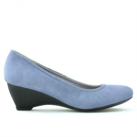 Scarpe casual donna 152-1 blu camoscio